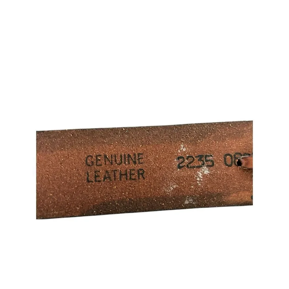 Leegin Leather Western Belt Brown - Picture 5 of 14